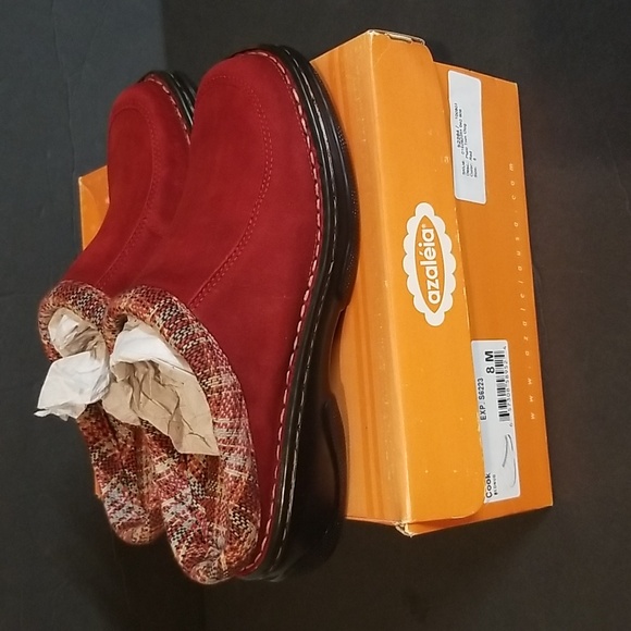 Azaléia Plaid Trim Clog - Picture 2 of 7